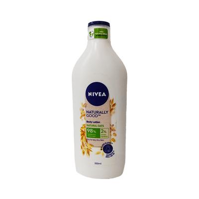 NIVEA NATURALLY GOOD Natural Oats Body Lotion 350 ml - Lotions & Creams