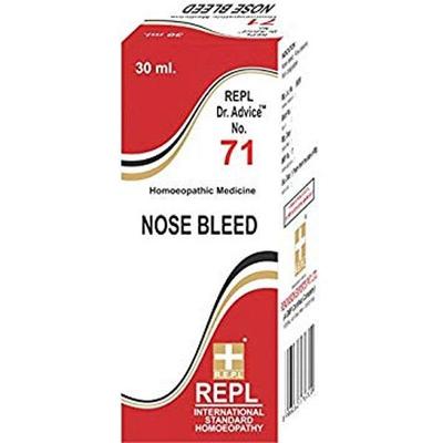 Repl Dr. Advice No.71 Nose Bleed Drops 30 ml - Homeopathic Drops