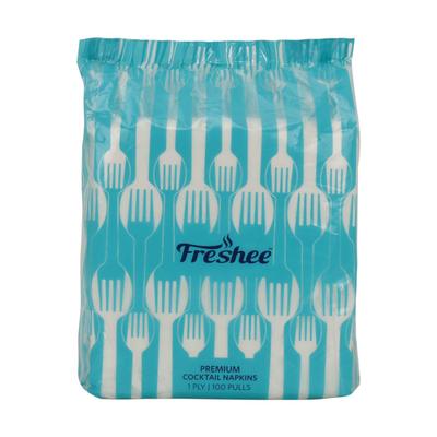 Freshee 1 Ply Premium Cocktail Napkins (Pack of 4) - Tissues & Wipes