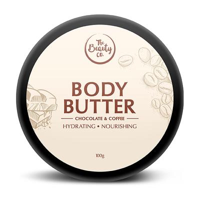 The Beauty Co. Body Butter Cream - Chocolate & Coffee 100 gm - Lotions & Creams