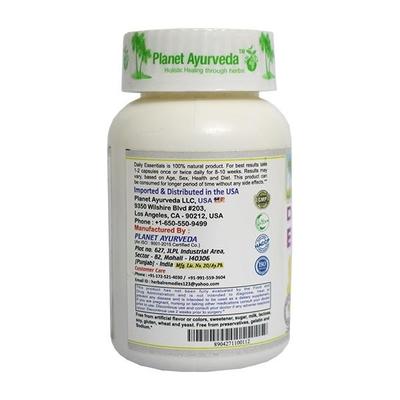 Planet Ayurveda Daily Essentials Capsules 60's - Speciality Medicines