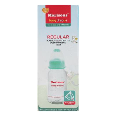 J.L.Morison Regular PP Feeding Bottle - BPA Free 125 ml - Feeding & Nursing