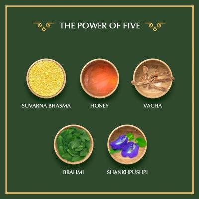 Vasu Ayurveda Suvarnaprashan 24CT Gold Drops for Kids 30 ml - Speciality Medicines