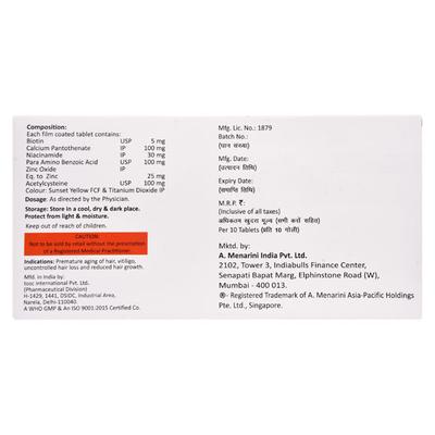 Pabatab BZ Tablet 10'S - Supplements-Vam