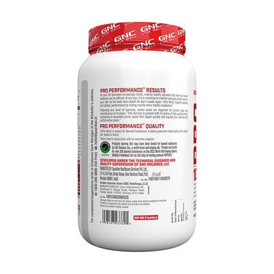 GNC Pro Performance 100% Whey Protein Powder - Mango Smoothie 0.907 kg - Whey Proteins