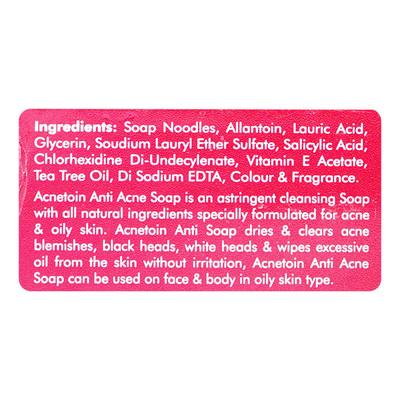 Acnetoin Soap 75gm - Cleanser-Oth