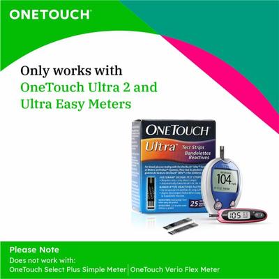 Onetouch Ultra Test Strip 25's - Blood Glucose Monitors/Strips