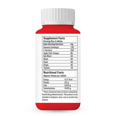 Wommune Lean Cutz 800 mg Tablet 60's - Weight Loss