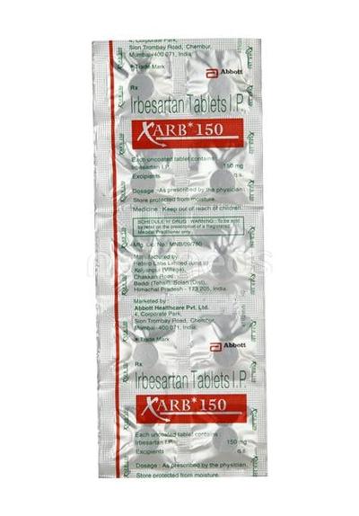 Xarb 150mg Tablet 10'S - Hypertension-Ang