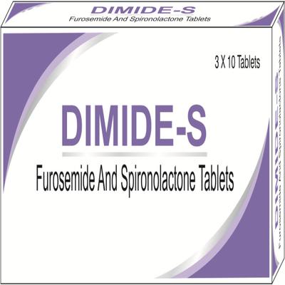 DIMIDE S Tablet 10's - Hypertension-Diu