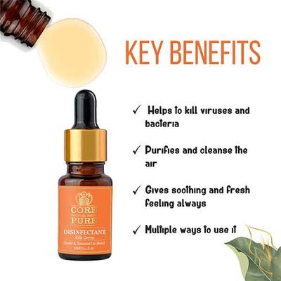 Core & Pure Natural Disinfectant Oil 12 ml - Essential Oils