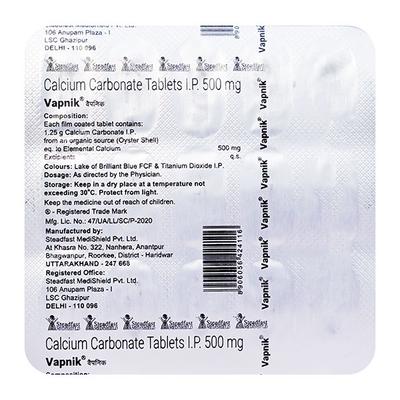 VAPNIK Tablet 15's - Supplements-Vit