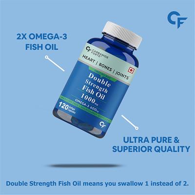 CF OmeFish-Max Omega 3 600 mg Softgel Capsule 120's - Omega Fish Oil Fatty Acids