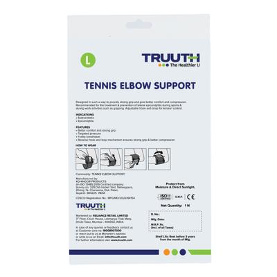 Truuth Tennis Elbow Support (L) - Abdomen/Neck/Arm/Elbow Supports