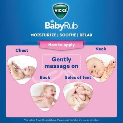 Vicks Baby Rub 50 ml - Balms & Rubs