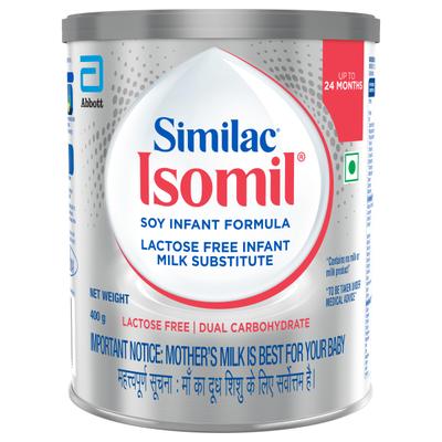 Similac Isomil Soy Infant Formula 400 gm - Tin - Baby And Infant Supplements