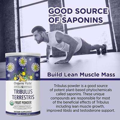 Organic Veda Tribulus Terrestris Fruit Powder 200 gm - Sexual Healthcare