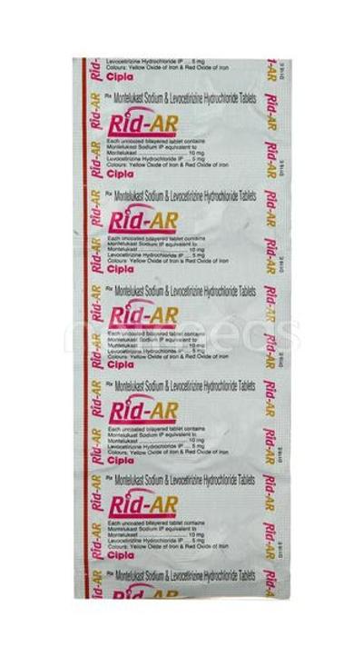 RID AR Tablet 10'S - Allergies-Ant