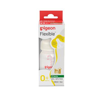 Pigeon Flexible 0+ Months PP Feeding Bottle 120 ml - Feeding & Nursing