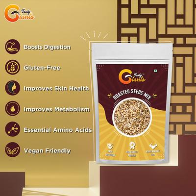 Tasty Giants Roasted Seeds Mix 250 gm - Nutritional Bars