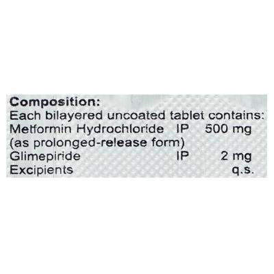 DAILYGLIM M2 Tablet 10's - Diabetes-Ant