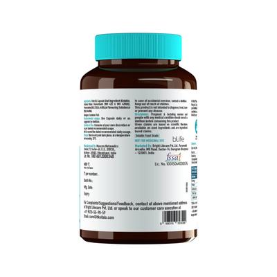 HealthKart HK Vitals Triple Strength Fish Oil Capsule 60's - Omega Fish Oil Fatty Acids