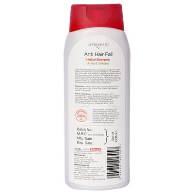 Baidyanath Anti Hair Fall Herbal Shampoo - Amla & Shikakai 100 ml - Personal Care (Ayush)