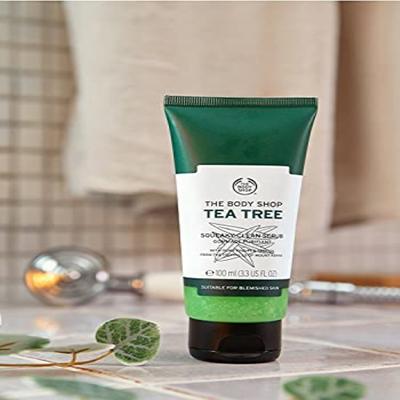 The Body Shop Tea Tree Squeaky Clean Scrub 100 ml - Face Scrubs