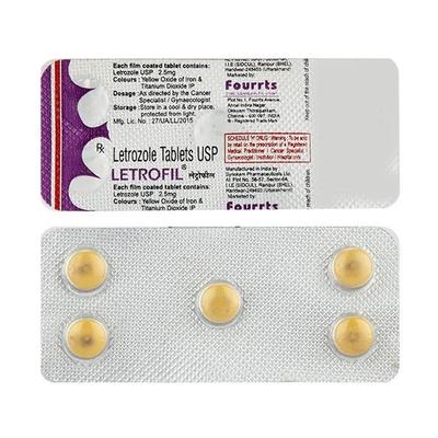 Letrofil 2.5mg Tablet 5'S - Cancer Oncology-Hor