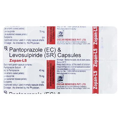 ZOPAN LS Capsule 10's - Ulcer/Reflux/Flatulence-Aaa