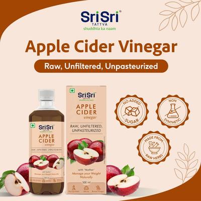 Sri Sri Tattva Apple Cider Vinegar 500 ml - Ayurvedic Juices