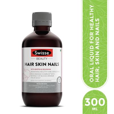 Swisse Beauty Hair Skin Nails Nourish Oral Liquid 300 ml - Hair & Skin