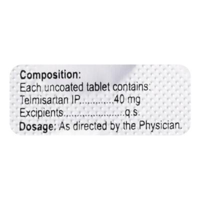 COGNISART 40mg Tablet 10's - Hypertension-Ang