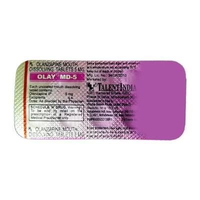 Olay MD 5mg Tablet 10'S - Depression-Ant