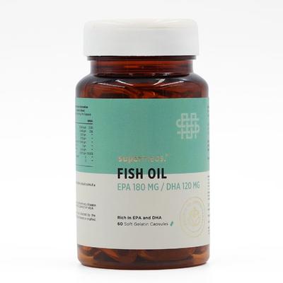 Supermeds Fish Oil Tablet 60's (N) - Omega Fish Oil Fatty Acids