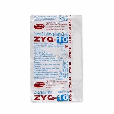 ZYQ 10 Capsule 10'S - Supplements-Vam