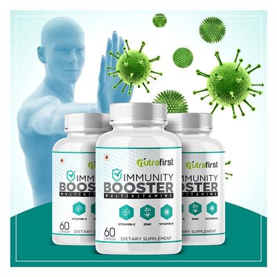 Nutrafirst Immunity Booster Multivitamin Capsule 60's - Vitamin C