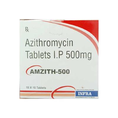AMZITH 500 Tablet 10's - Bacterial Infections-Mac