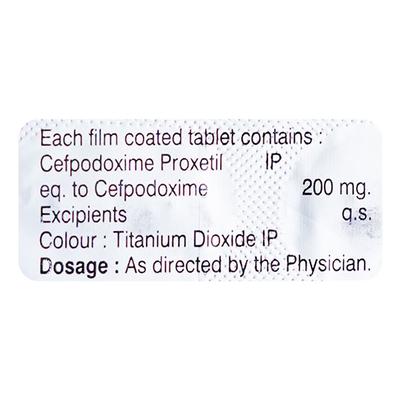 Cefnova 200Mg Tablet 10's - Bacterial Infections-Cep