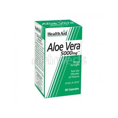 HealthAid Aloe Vera 5000 mg Capsules 60's - Digestive Health