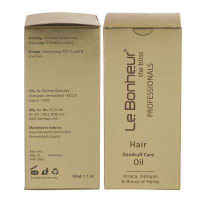 Le Bonheur Dandruff Care Hair Oil 50 ml - Hair Oils