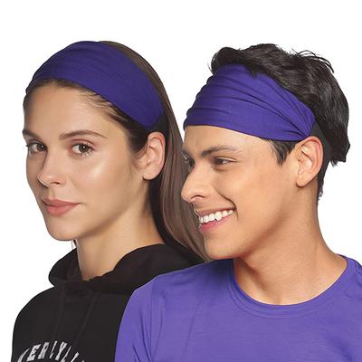 Boldfit Head Band - Purple 1's - Workout Essentials