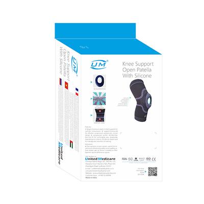 UM Knee Support open Patella with Silicone (F10) (S) - Knee/Ankle/Leg/Foot Supports