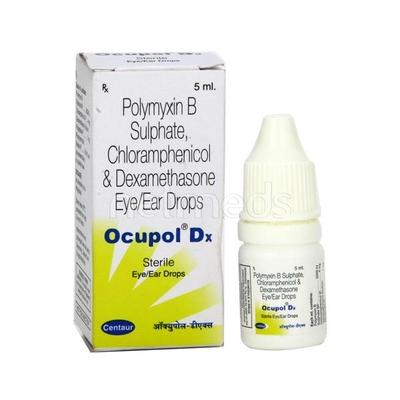 Ocupol DX Eye/Ear Drops 5ml - Eye Infections-Eaa