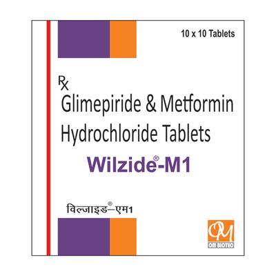 WILZIDE M 1 Tablet 10's - Diabetes-Ant