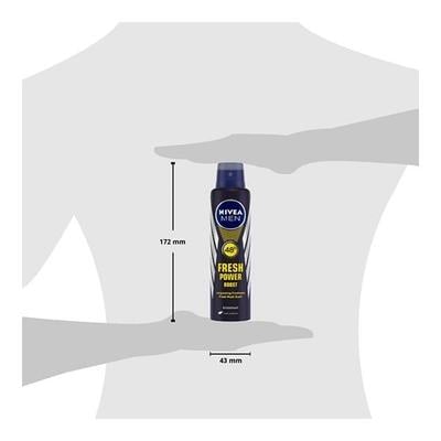 Nivea Men Fresh Boost Deodorant 150 ml - Men Deodorants/Roll-Ons