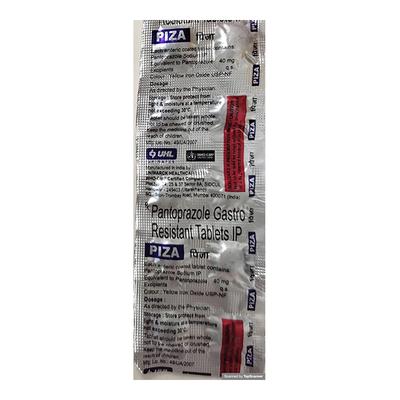 PIZA Tablet 10's - Ulcer/Reflux/Flatulence-Aaa