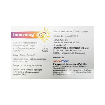 INNOVMAG Tablet 10's - Supplements-Vit