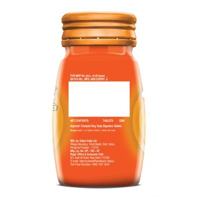 Dabur Hajmola Chatpati Hing Tablet 120's - Digestive Care