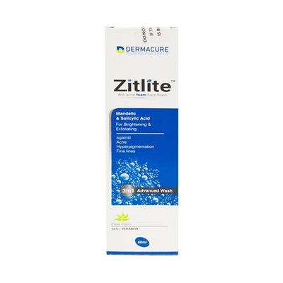 ZITLITE ANTI ACNE FOAM Face Wash 60ml - Acne-Acn